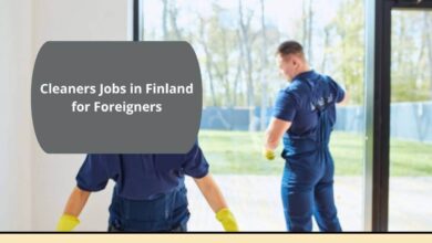 Cleaners Jobs in Finland for Foreigners