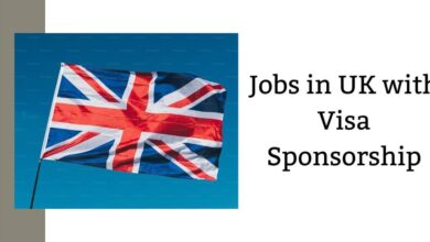Jobs in UK with Visa Sponsorship