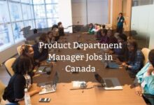 Product Department Manager Jobs in Canada