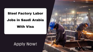 Steel Factory Labor Jobs in Saudi Arabia With Visa