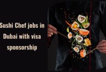 Sushi Chef jobs in Dubai with visa sponsorship
