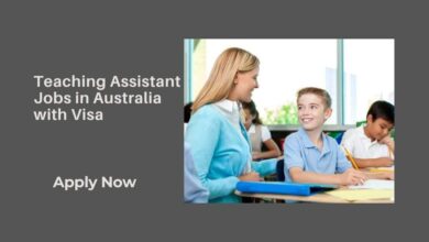 Teaching Assistant Jobs in Australia with Visa