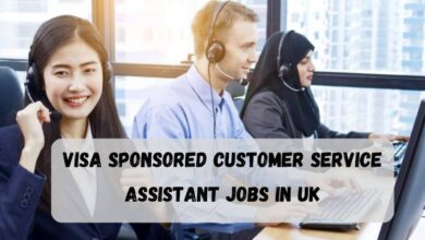 Visa Sponsored Customer Service Assistant Jobs in UK