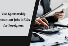 Visa Sponsorship Accountant Jobs in USA for Foreigners