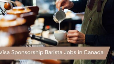 Visa Sponsorship Barista Jobs in Canada