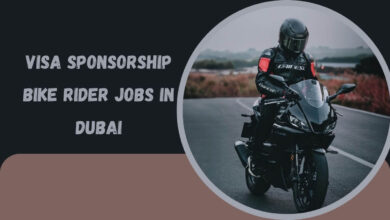 Visa Sponsorship Bike Rider Jobs in Dubai