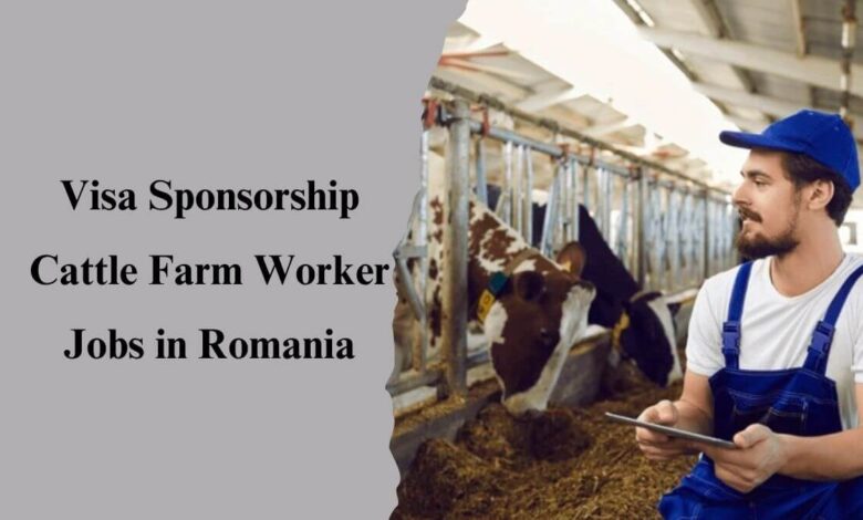Visa Sponsorship Cattle Farm Worker Jobs in Romania