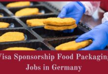 Visa Sponsorship Food Packaging Jobs in Germany