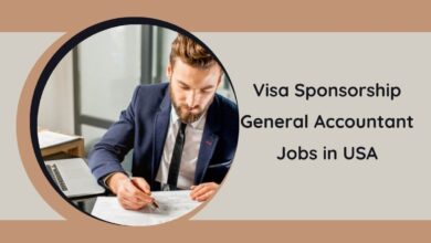 Visa Sponsorship General Accountant Jobs in USA