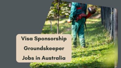 Visa Sponsorship Groundskeeper Jobs in Australia