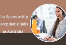 Visa Sponsorship Receptionist Jobs in Australia