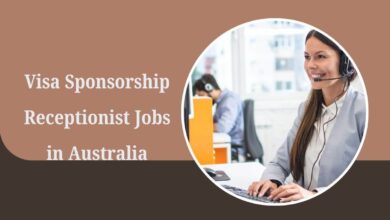 Visa Sponsorship Receptionist Jobs in Australia