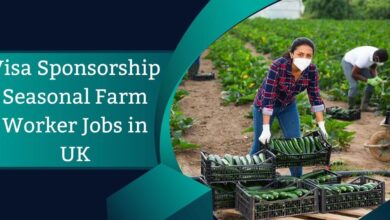 Visa Sponsorship Seasonal Farm Worker Jobs in UK