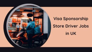 Visa Sponsorship Store Driver Jobs in UK
