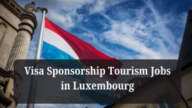 Visa Sponsorship Tourism Jobs in Luxembourg