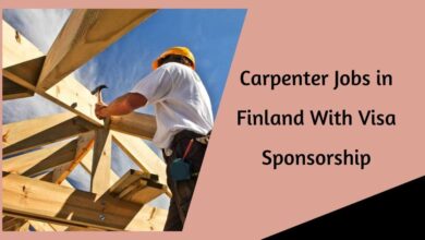 Carpenter Jobs in Finland With Visa Sponsorship