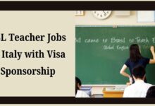 ESL Teacher Jobs in Italy with Visa Sponsorship