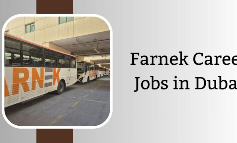 Farnek Career Jobs in Dubai