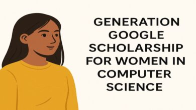 Generation Google Scholarship For Women In Computer Science