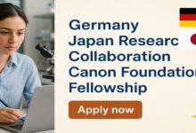 Germany Japan Research Collaboration Canon Foundation Fellowship