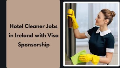 Hotel Cleaner Jobs in Ireland with Visa Sponsorship