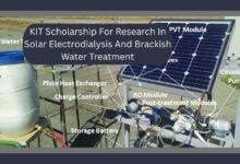 KIT Scholarship For Research In Solar Electrodialysis And Brackish Water Treatment