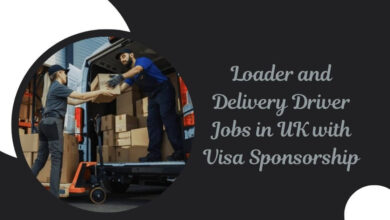 Loader and Delivery Driver Jobs in UK with Visa Sponsorship