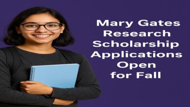 Mary Gates Research Scholarship Applications Open for Fall