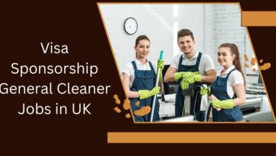 Visa Sponsorship General Cleaner Jobs in UK