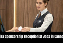 Visa Sponsorship Receptionist Jobs in Canada