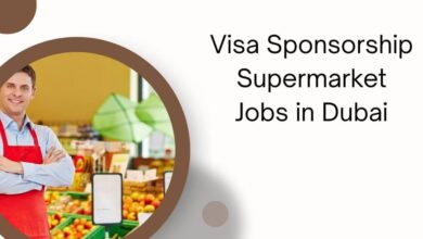 Visa Sponsorship Supermarket Jobs in Dubai