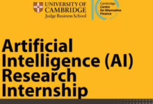 AI Research Internship At University Of Cambridge