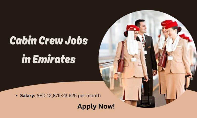 Cabin Crew Jobs in Emirates