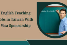 English Teaching Jobs in Taiwan With Visa Sponsorship