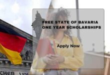 Free State Of Bavaria One Year Scholarships