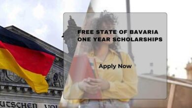 Free State Of Bavaria One Year Scholarships
