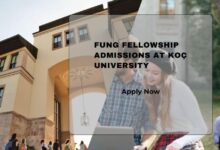 Fung Fellowship Admissions at Koç University