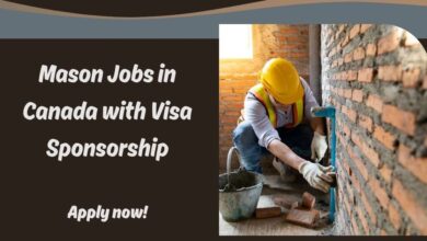 Mason Jobs in Canada with Visa Sponsorship