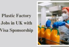 Plastic Factory Jobs in UK with Visa Sponsorship