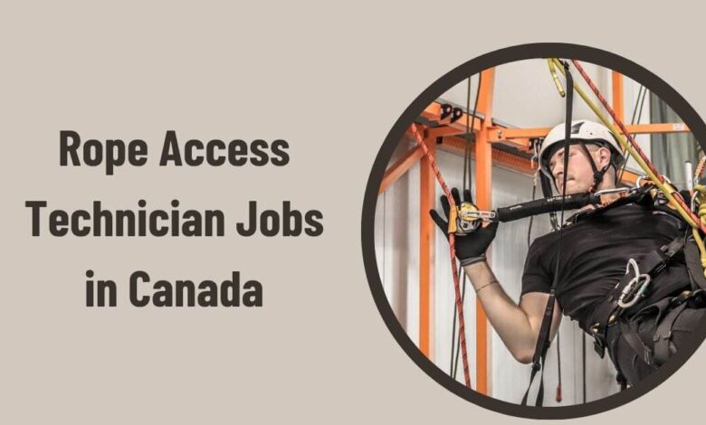 Rope Access Technician Jobs in Canada