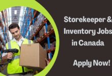 Storekeeper & Inventory Jobs in Canada