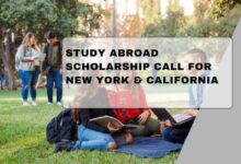 Study Abroad Scholarship Call For New York & California