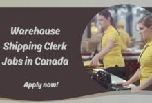 Warehouse Shipping Clerk Jobs in Canada