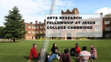 Arts Research Fellowship At Jesus College Cambridge