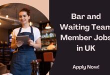Bar and Waiting Team Member Jobs in UK