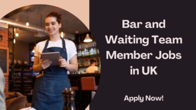 Bar and Waiting Team Member Jobs in UK