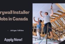 Drywall Installer Jobs in Canada