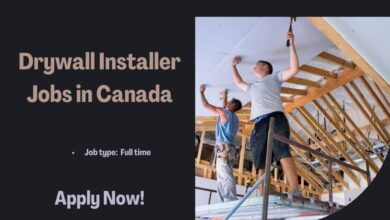 Drywall Installer Jobs in Canada