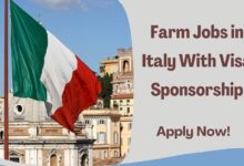 Farm Jobs in Italy With Visa Sponsorship