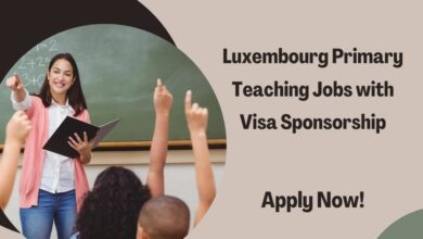 Luxembourg Primary Teaching Jobs with Visa Sponsorship